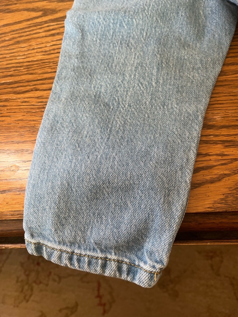 Cat & Jack Light Wash Relaxed Fit Denim Jeans sz 2T EUC - Picture 12 of 12